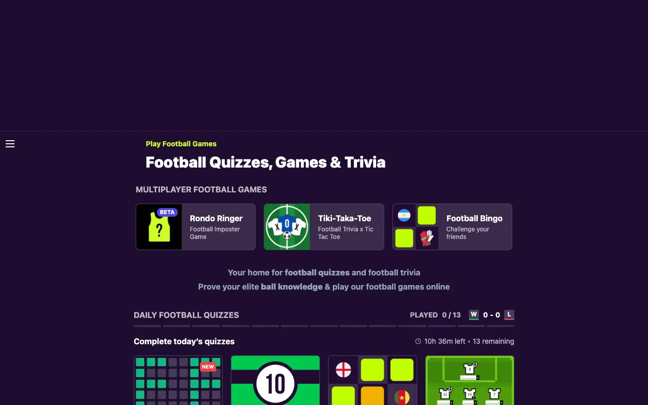 Screenshot of Who Are Ya? — a game like Wordle