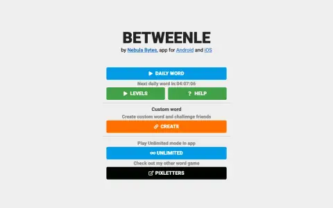 Betweenle screenshot