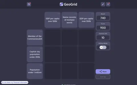 GeoGrid screenshot