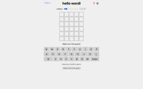 Hello Wordl screenshot