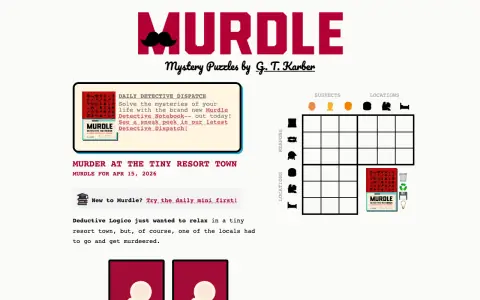 Murdle screenshot